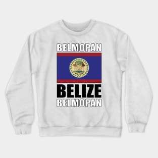 Flag of Belize Crewneck Sweatshirt